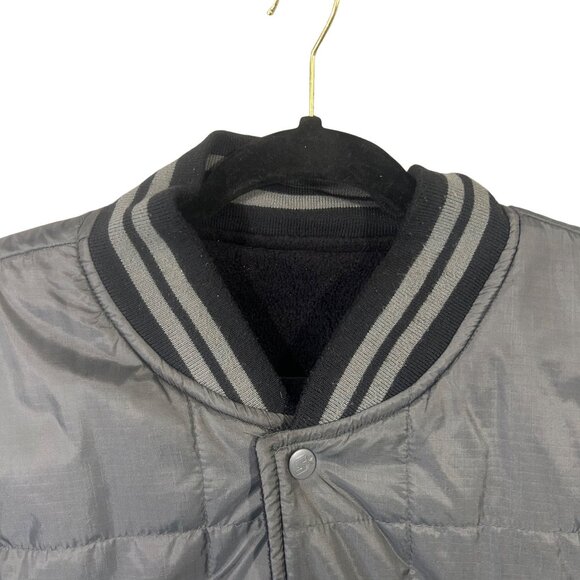 STARTER Men's Size XL Jacket Reversible Fleece Bomber Varsity Jacket - Picture 2 of 16